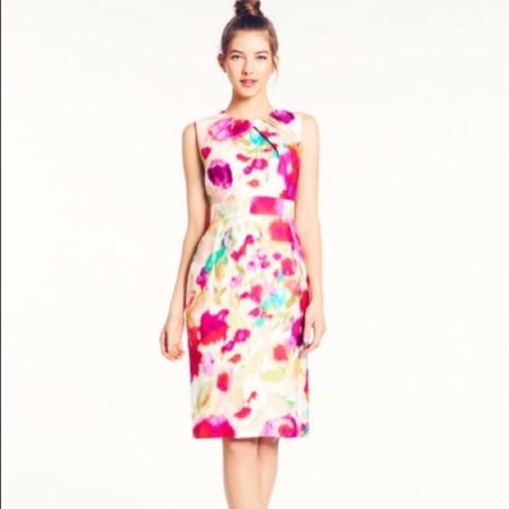 Kate Spade Watercolor Sheath Dress